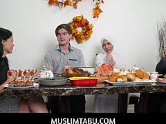 Hey, ever tried Thanksgiving dinner with a hijab girlfriend like Nadia White?