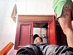 Lonely housewife, why did you cheat with the plumber in the bathroom?