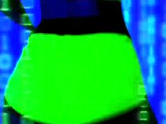 La More Linda Dances Seductively, Showing Off Her Sexy Latina Ass