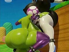 Wyerframez compilation brings wild futanari game action to the screen