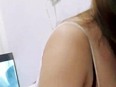 What do you think of fucking this beautiful wife? Homemade amateurs get intimate.