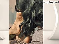 Taking Time To Lick Feet