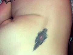 This girl moans loudly during intense doggy-style fucking with her tight pussy.