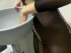 Wow! Hired Maid Wears Sexy Dress, Couldn't Resist!