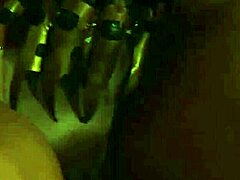 Girlfriend anal fucked in crazy tattooed stepsister pussy session