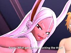 Mirko explores two pink studio in 3d cartoon with dominica9sfm cum scenes
