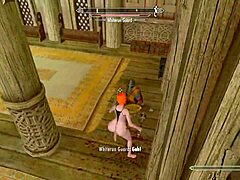 Wow, Big Booty Redhead Nude in Skyrim!