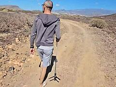 Real Couple’s Wild Sex in Yellow Mountain Desert Full Video