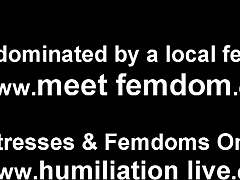 your tiny dick gets humiliated in sph session