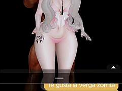 Black guy drills white girl's pussy hard - IMVU