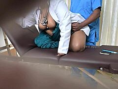 Indian Doctor Gets Naughty with Patient in Clinic Fun Session