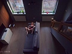 i got caught masturbating by roommate and i just kept going while he watched me in dorm flashing taboo