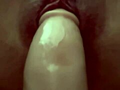 toying around before a deep dick creampie fills her up