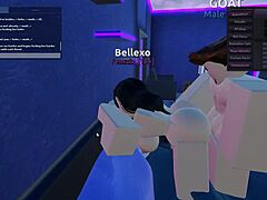 Getting intimate with a Roblox pornstar.