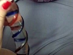 Solo girl explores her body with favorite dildo toys. She teases every inch in close detail.