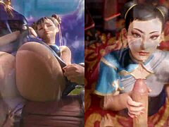 Chun-Li Takes Monster Cock In Big Ass Fucking