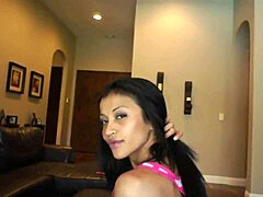 Petite 18+ girls in wild 3some with dripping wet bodies. Their moans echo during intense sex.