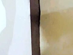 This chick got slammed standing with anal and a wild blowjob
