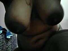 Desi Indian Wife Reveals Big Natural Tits For Ex Boyfriend