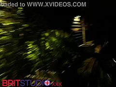 You catch your british neighbour masturbating alone