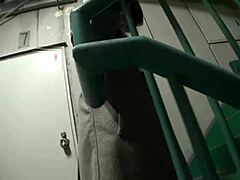Asian Girl Walks Night Alley With Remote Vibrator Buzzing Intensely