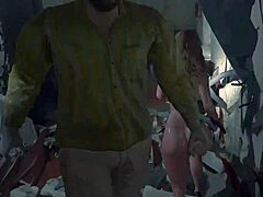 Claire Redfield poses in glamour nude mod for Resident Evil 2
