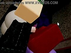 Two FNAF Roblox Sluts Get Fucked in Various Positions
