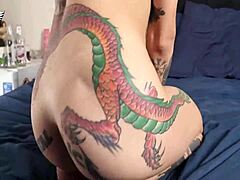 spying hot neighbor on balcony turns into steamy full menage with curvy babe