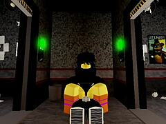 two fnaf roblox sluts end up getting fucked in doggystyle and cowgirl positions