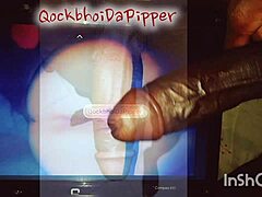 Qockbhoidapipper creates cum tribute for fan Boxmonkey222 with big cock orgasm in full movie