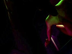 big tits bounce while chell from portal fingers herself with moans