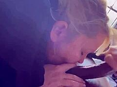 dtla milf enjoys eating cum shot