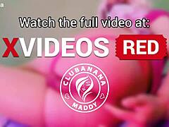 Maddy Diamond's promo featuring trans eating candies with her big ass.