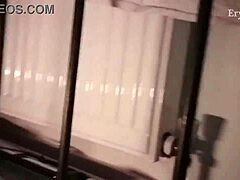 explore the kinky bdsm bed and cage setup
