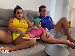man i was such a naughty slut during that brazil game
