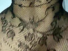 Big ass mature latina in lingerie craves cum inside her.