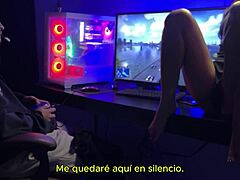 Wife competes against Marvel Spider-Man 2 with Spanish subtitles