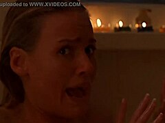 TANIA SAULNIER SHOWERS SEXY AND NUDE!