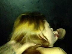 Housewife sucks strangers at gloryhole