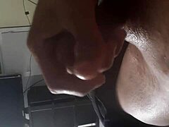 tugging on my dick