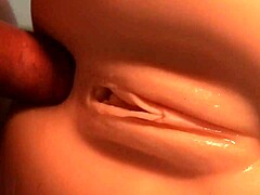 nice pussy close-up leads to double penetration with toys