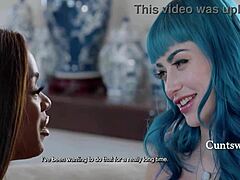 Jewelz Blu and Ana Foxx face seduction in lesbian squirting rimjob orgasm gone wrong