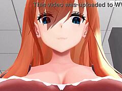 Giantess Red Riding Hood Visits in MMD Animation