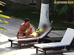 Super Sexy Venezuelan Model Enjoys Jacuzzi and Shower Time
