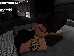 Boss blackmails employer by using her body for a promotion - roblox