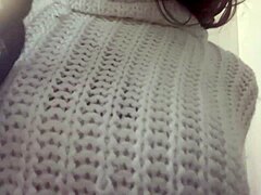 Croatian brunette's European trip adventure on the plane.