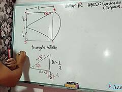 brazilian student learns sexual math in bedroom with teacher
