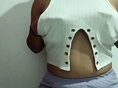 Watch This Milf Massage Her Big Tits?