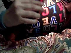 stepsister cheats with stepbrother's best friend, tight pussy gets filled with cum