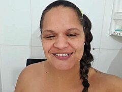 Latina Woman Pees While Lover Eder Watches in Reality Fetish